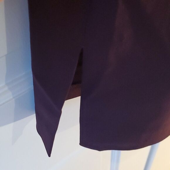 NWT COUNTERPARTS BURGUNDY BOOTCUT FLARE LEG ANKLE PULL ON PANTS SIZE LARGE - Picture 4 of 12